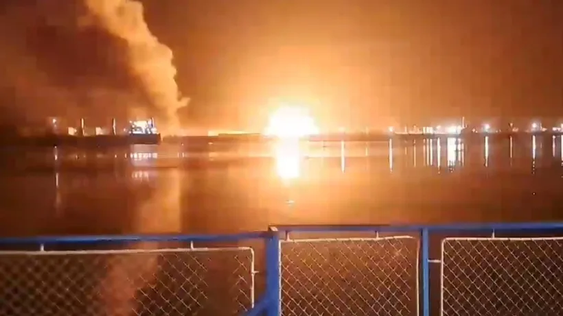 Atac cu drone lângă bacul Isaccea