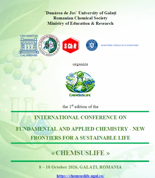 Noi Frontiere pentru o Viață Sustenabilă „CHEMSUSLIFE” 