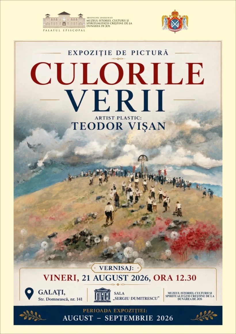 Expoziție Teodor Vișan, la Muzeului Eparhial din Galați