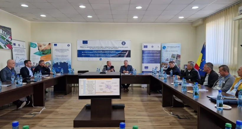 Prezentare națională dedicată tehnologiilor moderne de întreținere a conductelor de apă, la Galați