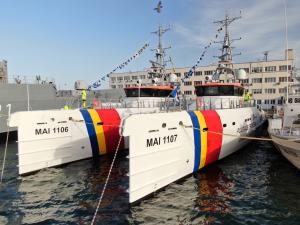 Grupul Damen a construit două nave maritime de patrulare pentru Poliția de Frontieră