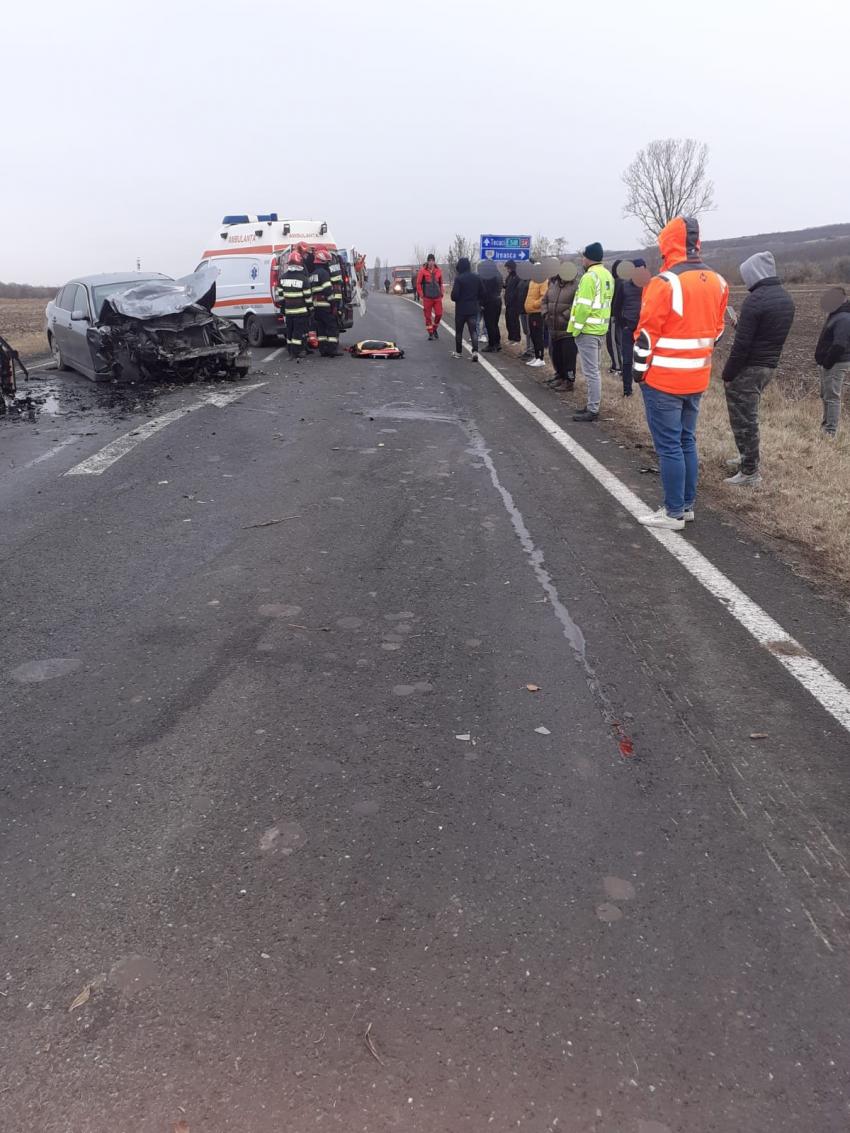 Accident grav cu trei victime în județul Galați