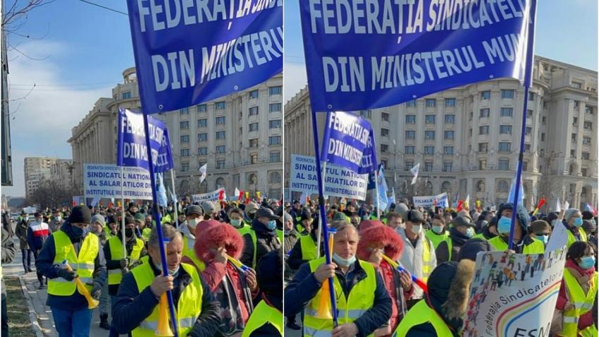 Sindicatele din Ministerul Muncii se pregătesc de greva generală